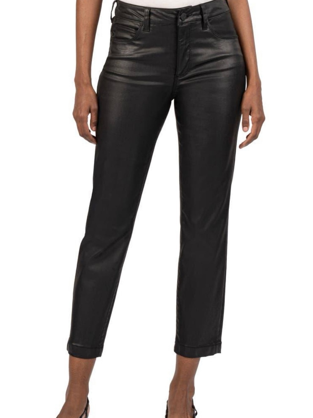 Black Coated Women’s Kut Jeans